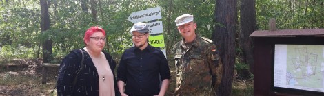 Standortübungsplatz der Bundeswehr in der Döberitzer Heide - Besichtigung