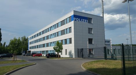 Besuch bei der Polizeidirektion Süd in Cottbus