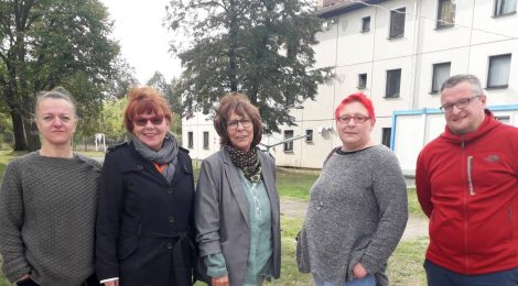 Regionaltag in Frankfurt (Oder): Besuche in der Gemeinschafts- und Obdachlosenunterkunft und bei der Integrationsbeaftragten