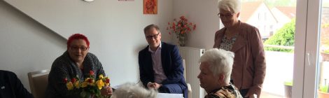 Mit dem Sozialstaatssekretär Andreas Büttner im Havelland unterwegs