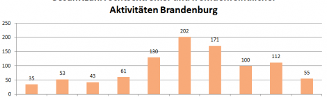 Nachgefragt: Fremdenfeindliche und neonazistische Aktivitäten in Brandenburg im 4. Quartal 2019 – Ausführliche Auswertung mit Übersichten