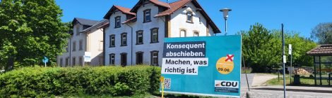 Wahlkampf und Populismus – Die CDU in Oberhavel und in Fürstenberg ganz vorn dabei